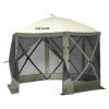 VERVO Pop-Up Gazebo Tent with 6 Removable Privacy Cloths & Mesh Windows