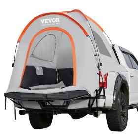 VEVOR Truck Bed Tent with Rain Layer & Carry Bag (size: 6.4' to 6.7')