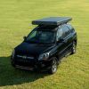 Trustmade Triangle Aluminum Black Hard Shell Grey Rooftop Tent