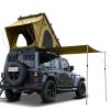 Explorer Plus Olive Green Hard-Shell Rooftop Tent with Awning