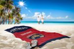 OFFICIAL NHL Jersey Personalized Beach Towel