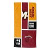 OFFICIAL NBA Color Block Personalized Beach Towel