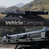 Trustmade Triangle Aluminum Black Hard Shell Grey Rooftop Tent