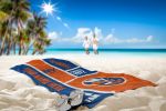 OFFICIAL NHL Color Block Personalized Beach Towel