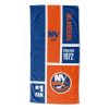 OFFICIAL NHL Color Block Personalized Beach Towel