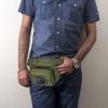 EDC Fanny Pack - Tactical Pouch with USA Flag Patch