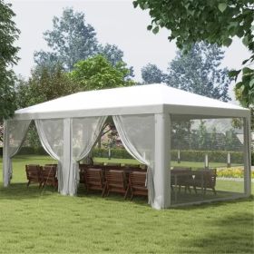 10' x 20' Foldable Canopy (Color: White)