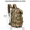 XG-MB30 - Small Tactical Backpack Survival Assault Bag