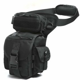 ANTARCTICA Waterproof Military Tactical Drop Leg Pouch Bag (Color: Black)