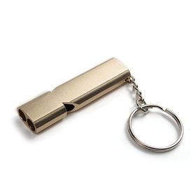 Safety Emergency Whistle (Color: Golden)