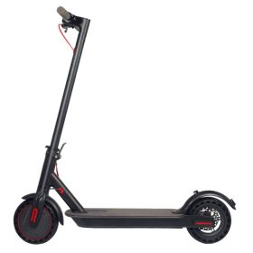 WHOSU J03 PRO: 350W Electric Scooter, 19 MPH, 22-Mile Range, Foldable with App & Double Brakes (Color: Black)