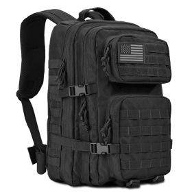 XG-MB45 - Men's Mole Military Tactical Backpack 45 Liter (Color: Black, Size: 45 Liters)